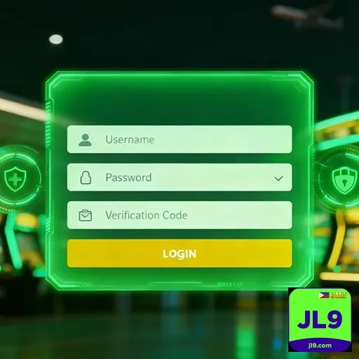 jl9 login screen interface