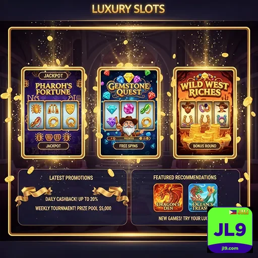 jl9 luxury slots promotions